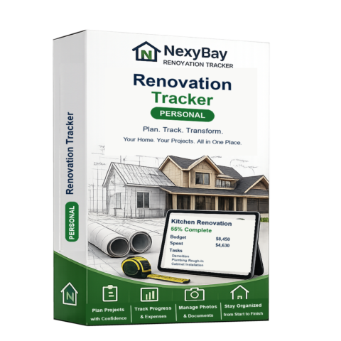 NexyBay Renovation Tracker Personal
